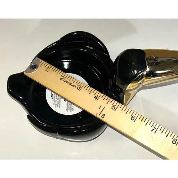 Bath & Body Works Large Candle Holder 3-Wick 14.5 oz GOLD & BLACK MODERN TOUCAN - Picture 10 of 10